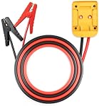 Jumper Cables Compatible avec De.Walt 20v Batteries, démarreur de saut de batterie de voiture, 8 Câble de booster automatique de jauge