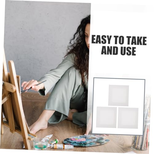 Lienzo de pintura OSALADI con absorción ideal para óleo y texturas 4