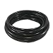 THCity Black Flexible Vinyl Tubing PVC Hydroponic Irrigation - 1/2" Inside Diameter - 25'