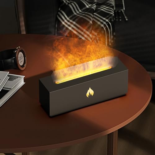 Difusor aromático eléctrico TANGUOX con simulado fuego 320ml miniatura 3