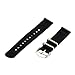 Clockwork Synergy - 2 Piece Classic NATO SS Nylon Band (20mm, Black)