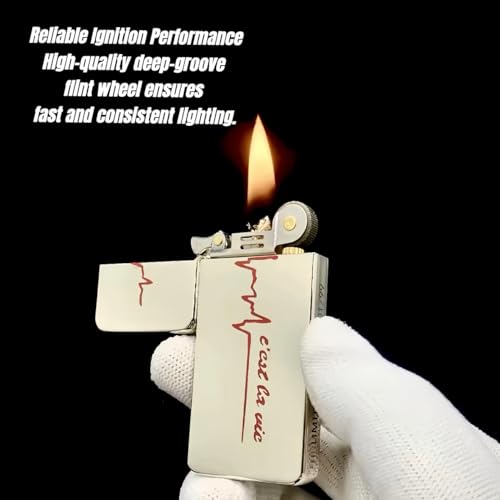 Encendedor Zorro ZC5 Ultra Delgado Resistente al Viento miniatura 4