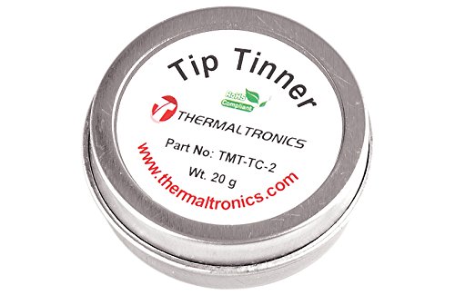 thermalt Electronics tmt-20 de TC de 2 Tip tinner, libre de plomo, 20 g Cover