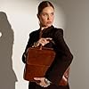 Time Resistance Cartable en Cuir Sacoche en Cuir pour Ordinateur Portable Fait Main en Italie - Cartable pour Hommes et Femmes - Serviette Professionnelle pour Ordinateur (Marron Cognac) #1