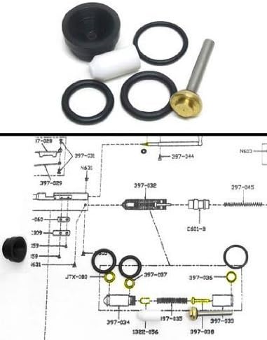 Benjamin & Sheridan Repair Kit, Fits Some Post-1995 Multi-Pumps w/Cartridge Valve