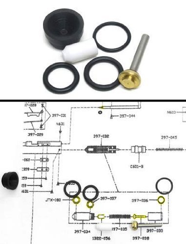 Benjamin & Sheridan Repair Kit, Fits Some Post-1995 Multi-Pumps w/Cartridge Valve