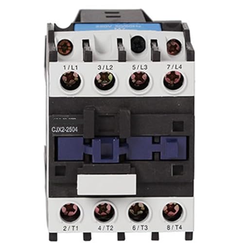 Contacteur électrique industriel CJX2-2504 résoud les chutes de tension 24V