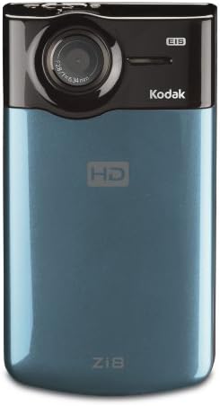 Kodak Zi8 Pocket Video Camera (Aqua) (Discontinued by Manufacturer)