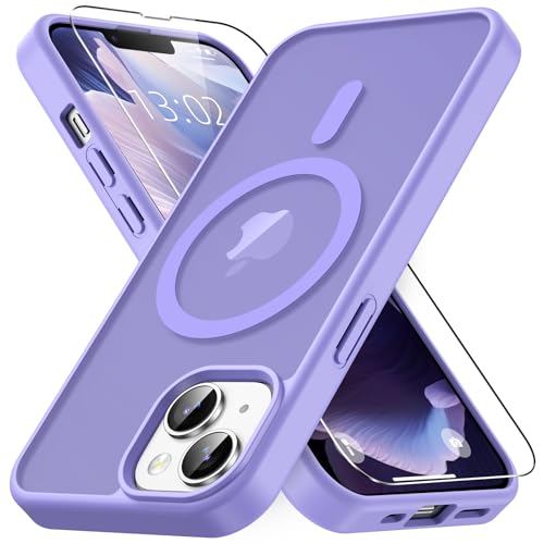 Coque iPhone 13 antichoc violet clair pour protéger votre smartphone