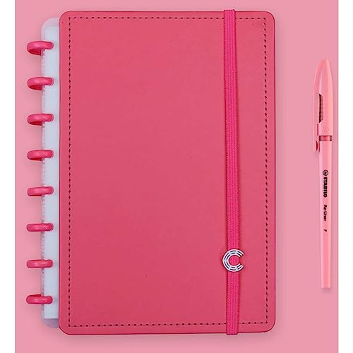 Caderno Inteligente, A5, All Pink, 155x220 mm, 80 Folhas