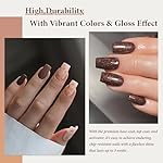 Dip Powder Nail Kit Starter, 6 Colors All Seasons Nude Pink Glitter Dipping Powder Set Nail Art Kit with French Dip Container for Women Manicure Design 19Pcs - Image 4