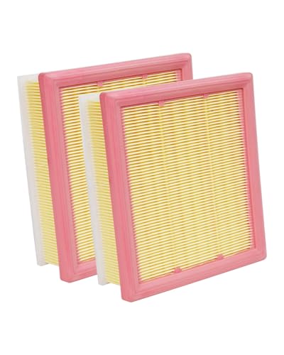 Image of 2-Pack Engine Air Filter Fits for Jeep Compass 2.4L 2017-2025, Renegade 2.4L 2015-2021, Renegade 1.4L 2015-2018 Replacement CA12066 Car Accessories