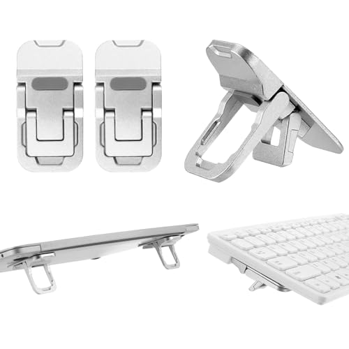 Bewudy 2 Pcs Portable Keyboard Riser With Dual Tilt Angle...