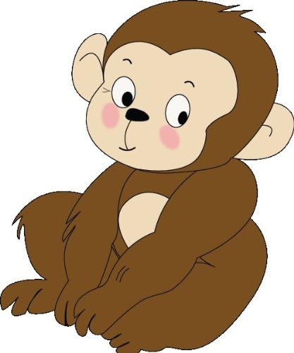 Baby Monkey Wall Decal