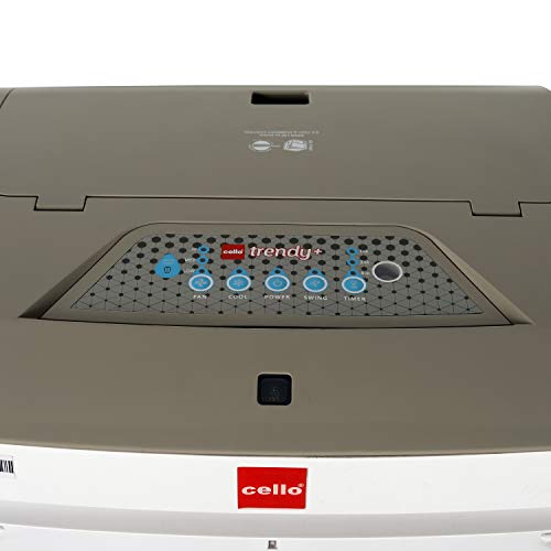 Image of Cello Personal Air Cooler with Remote - 22 Ltrs, White, Grey
