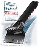 LYVANAS Car Ice Scraper for Car Windshield Test Winner 2026* - Ergonomic Professional Snow Scraper for Car Fast & Strong - Efficient & Safe Windshield Scraper for Ice and Snow