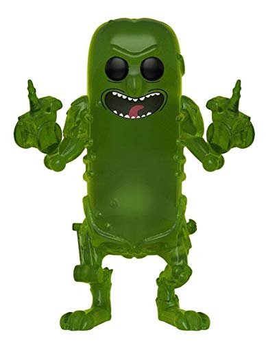 Funko and Morty: Pickle Rick (genomskinlig) figur, flerfärgad, 29755