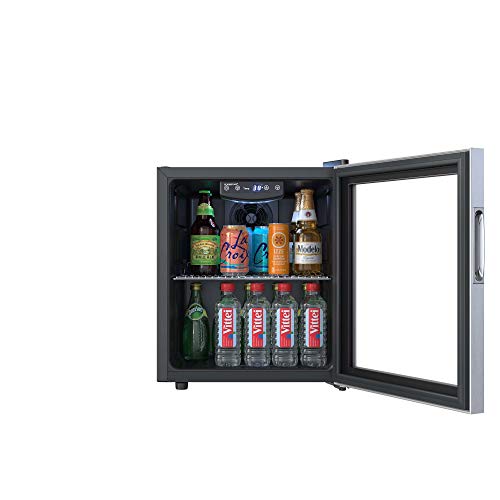 EdgeStar BWC71 18 Inch Wide 52 Can Capacity Extreme Cool Beverage Center - Stainless Steel