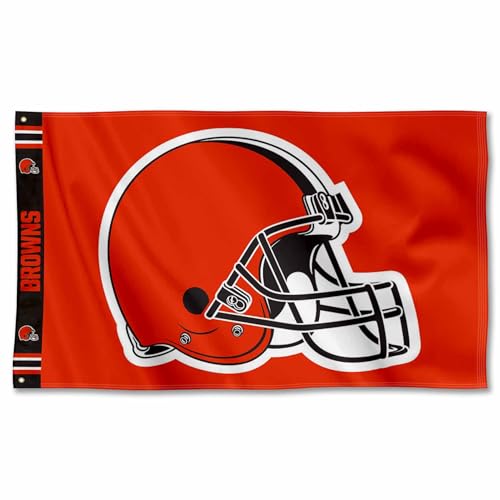 Cleveland Browns Printed Header 3x5 Foot Banner Flag