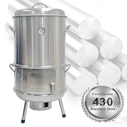 Ahumador vertical para pato de Pekín y pollo, ideal para restaurantes y banquetes de barbacoa 4