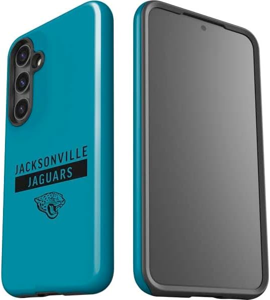 Skinit Impact Phone Case Compatible with Galaxy S24 Plus - Officially Licensed NFL Jacksonville Jaguars Teal Performance Series Design