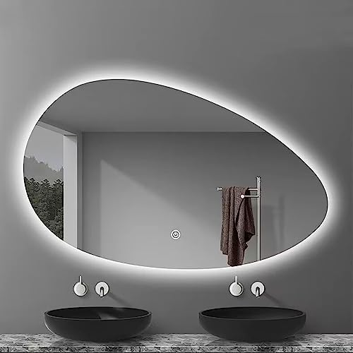 Miroir LED antibuée à intensité variable pour salle de bain - 7