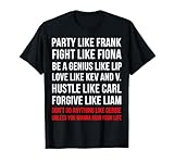 Party Like Frank Funny T-Shirts T-Shirt