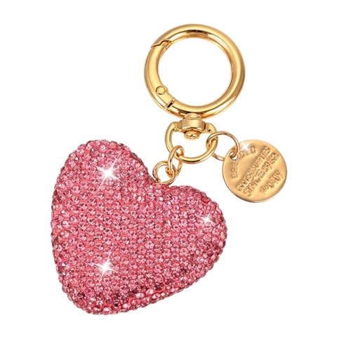 Sparkling Heart Keychain