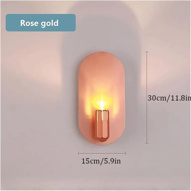 Applique LED lit en aluminium circulaire à faible consommation - 6