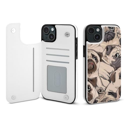iPhone15Plus�p�P�[�X ���� �p�O ���� �蒠�^ �X�}�z�P�[�X �ϏՌ� �X�^���h�@�\ �S�ʕی� ���z�^ �w�ʃJ�[�h���[ PU���U�[ �g�уJ�o�[ ������� [���s�A���i]