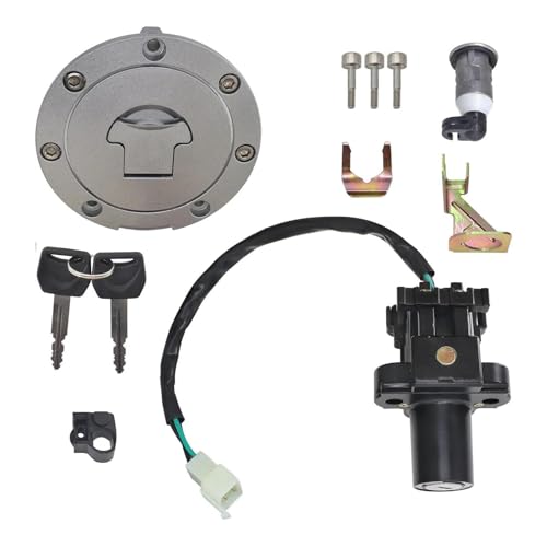 Tapa de combustible y llave de encendido para moto Honda CBR600 y VFR800