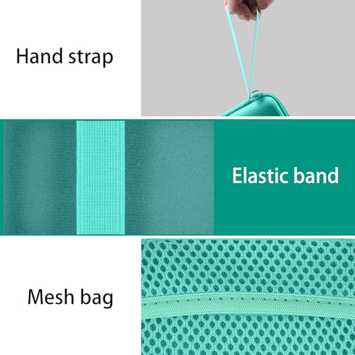 Funda para cámara digital compatible 5.08x3.94x2.36 in verde miniatura 4