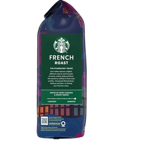 Image of Starbucks French Roast Ground Coffee, 5 Pounds