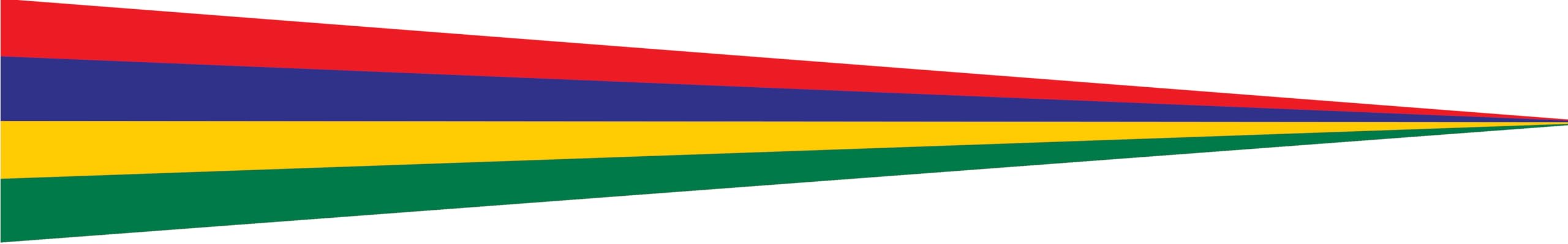 Fanion Maurice drapeau marin pour décorer une maison de vacances