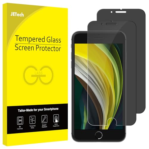 محافظ صفحه نمایش JETech Privacy برای iPhone SE 3/2، iPhone 8/7، 2-Pack