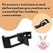 2Pcs Plastic Latch Heavy-Duty Tool Box Secure Draw Latches for Marine Medical Lawn