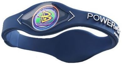 Original Power Balance Silicone Bracelet Navy Blue size Medium
