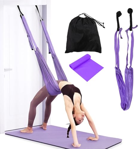 Aerial Yoga Hängematte Yoga Training Schaukel Set Yogasling...