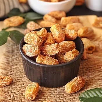 Image of Nutri Delight Premium Dryy Dates, Kharak Grade A, No Added Sugar, Premium Yellow Dryy Dates | Peela Sukha Khajoor | Pili Kharak | Khajur | Chuara | Dry Chuhara (500gm)