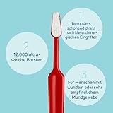TePe Special Care Zahnbürste, Ultra Soft, 1 Stk., nach oralchirurgischen Eingriffen, ultraweiche für empfindliche Zähne