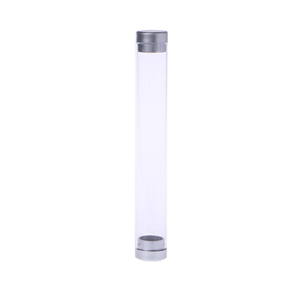 Rbrmhm Clear Transparent Cylinder For Case Pen Storage Box Stationery School