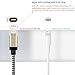 iPhone Charger, MFI Apple Certified Cambond 1ft Element Series 8 pin USB Sync Lightning Cable iPhone 8/7 / 7 Plus / 6s / 6s Plus / 6/6 Plus / 5s / 5c / 5 Charger Cord (Metal Gold / 0.3 M)