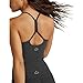 Beyond Yoga Women's Spacedye Slim Racerback Cropped Tank, Black-Charcoal, X-Small