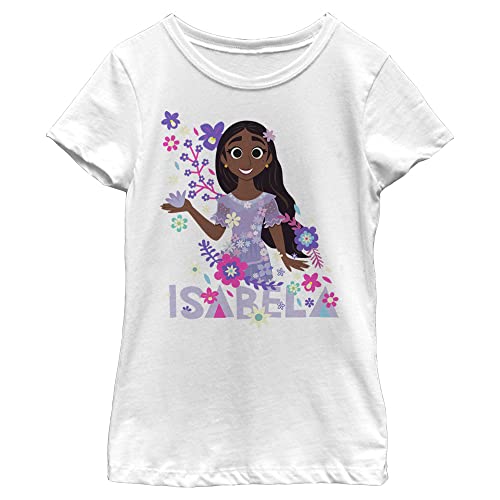 Image of Disney Girl's Isabela Floral Fill T-Shirt