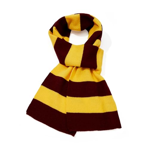 Bufanda de invierno para hombre larga y moderna accesorio para el cuello a rayas de otoño