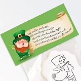 The Cookie Countess Bag Topper 4' with PYO Instructions - St Patrick's Day Rhyme