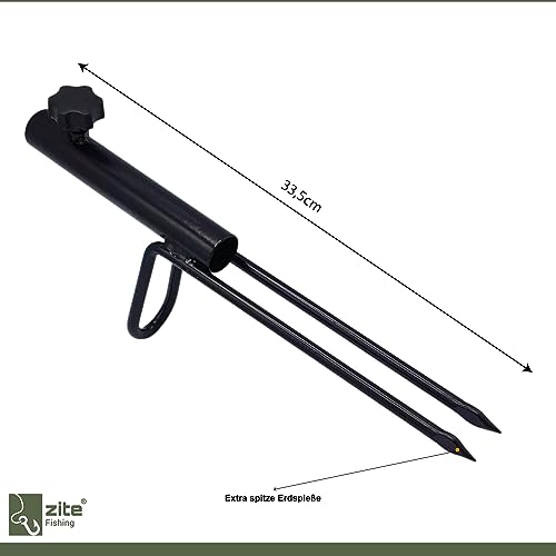Schirmständer von Zite Fishing für Angelschirme