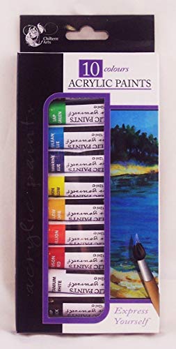 Chiltern Wove - 10 Colours Acrylic Paints