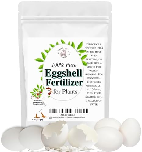 U.S.A. Eggshell Fertilizer Powder, 4 Ounce