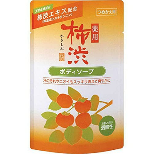 熊野油脂 薬用柿渋ボディソープ 詰替 350ml